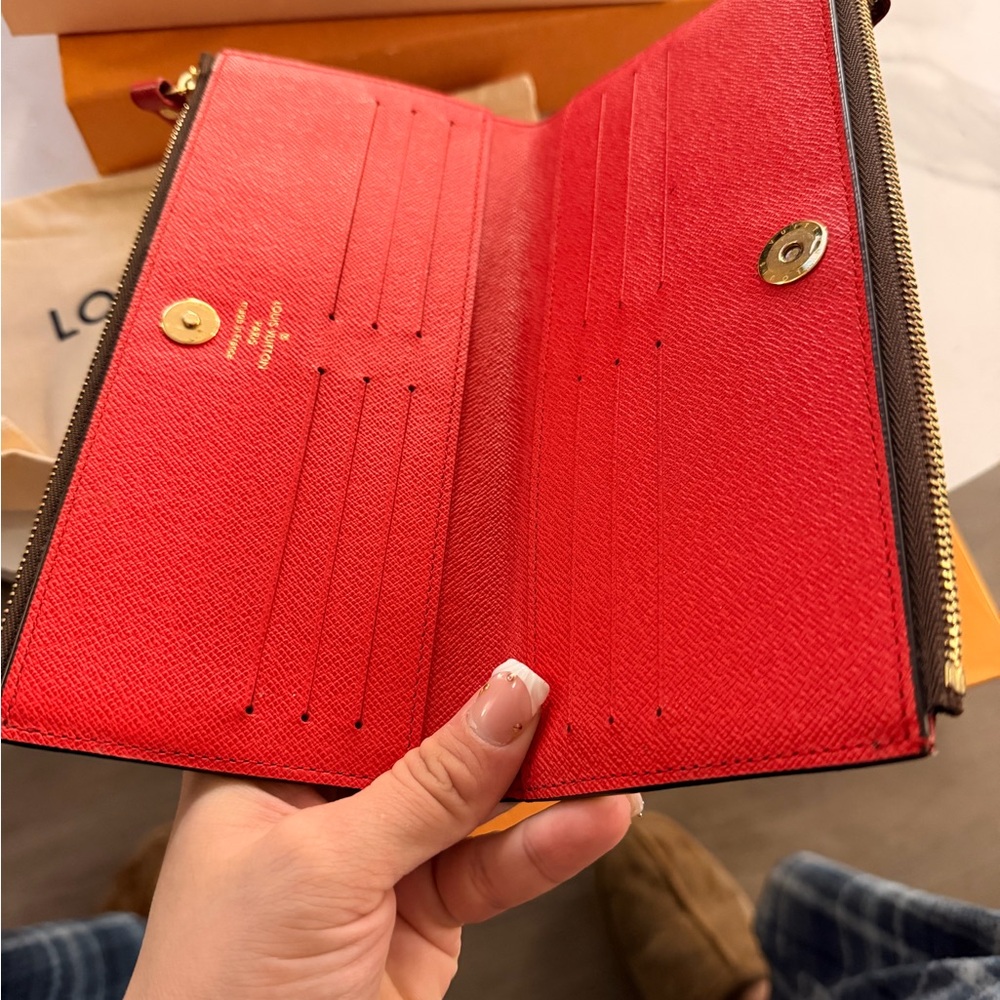 Louis Vuitton Vibrant Red Wallet